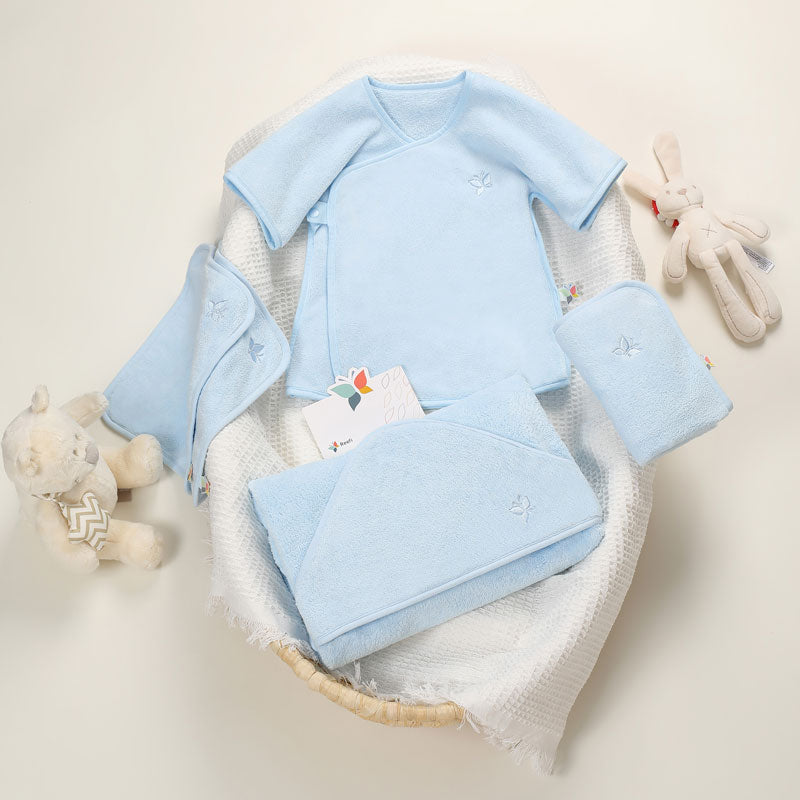 Ensemble nouveau-né - 5 pièces - Bleu